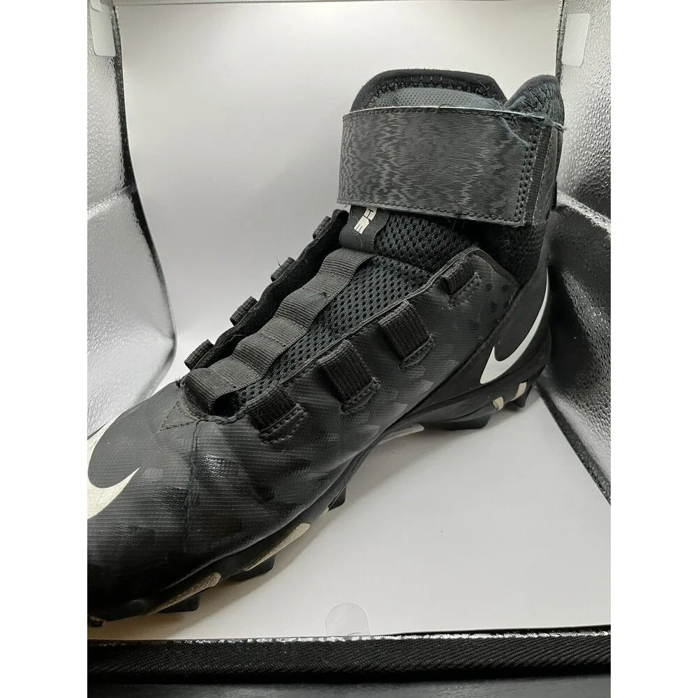 NIKE Force FastFlex Shark Black Football Cleats Shoes AQ7723-001  US 11